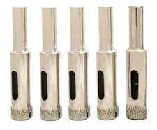 3/8 Inch Diamond Drill Bit Set Ceramic Porcelain Tile Glass Bottle 5 Pack