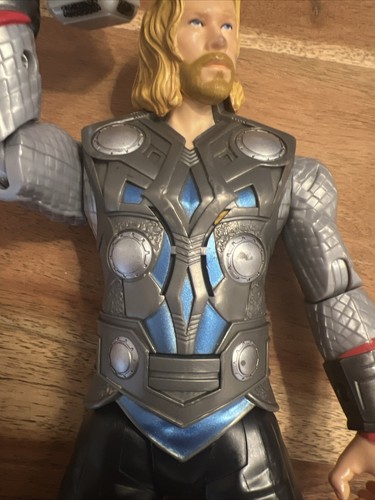 Thor Figur 2011 Marvel 10" God of Thunder sprechendes Licht - Bild 3 von 6