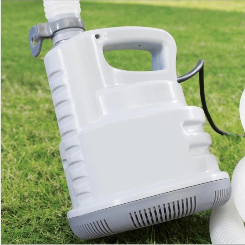 Bomba de Drenaje Hogar Pequeña Bomba Autocebante Soporte Piscina Accesorios