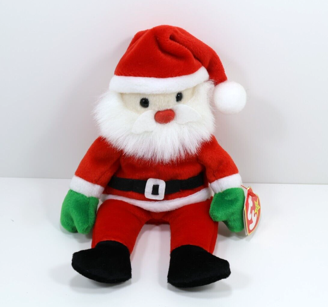 Ty Santa / B.D. December 6, 1998 / Beanie Babies 8.5in | eBay