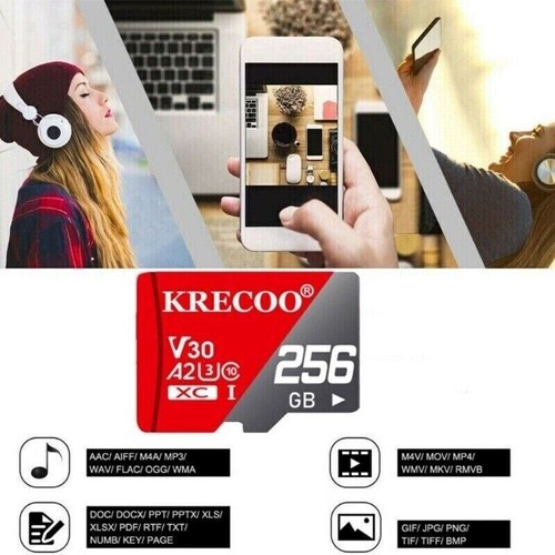 Micro SD Card 64GB 128GB 256GB 1TB Class 10 Micro SD Memory Card TF Adapter Lot - Picture 8 of 19