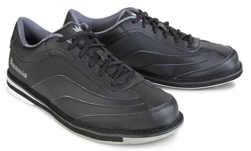Scarpe da bowling intercambiabili Brunswick Rampage nere da uomo mano sinistra - Foto 1 di 9