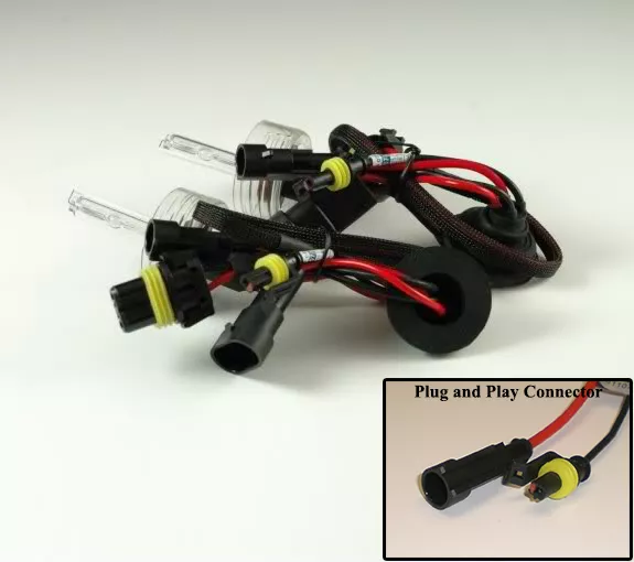 9006 HB4 10000K Bombillas de repuesto HID de xenón azul profundo 12v AC 35W Foto 4 de 4