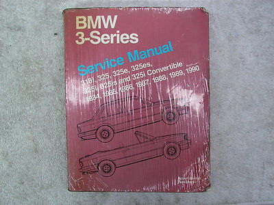 BENTLEY BMW E30 84-90 3-Series Repair Shop SERVICE MANUAL 318i