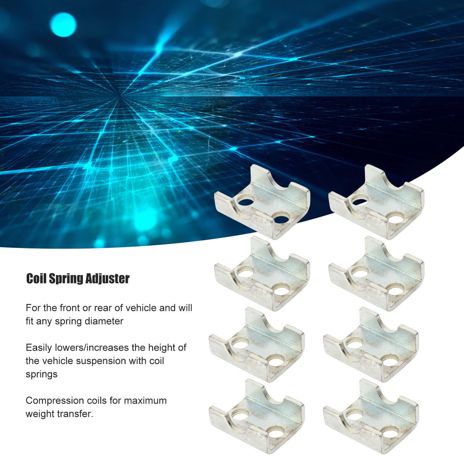 Adjustable Coil Spring Compressor Spacer Bolt Kit for Suspension