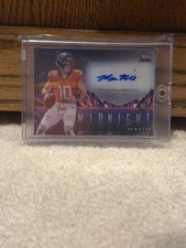 Topps 2024 Midnight Bo Nix Rookie Horizon Signatures Auto Rc Rhs-bn Broncos Topps 2024 Midnight Bo Nix Rookie Horizon Signatures Auto Rc Rhs-bn Broncos