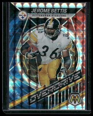 2022 Panini Mosaic #OS-7 Jerome Bettis Overdrive Mosaic