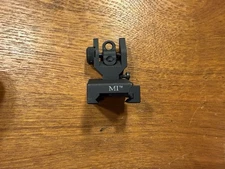 Midwest Industries Metal Rear Sight Black 1913 Rail