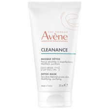 Avène Cleanance Detox-Maske 50 ml ist eine Maske für empfindliche Haut mit Unrei