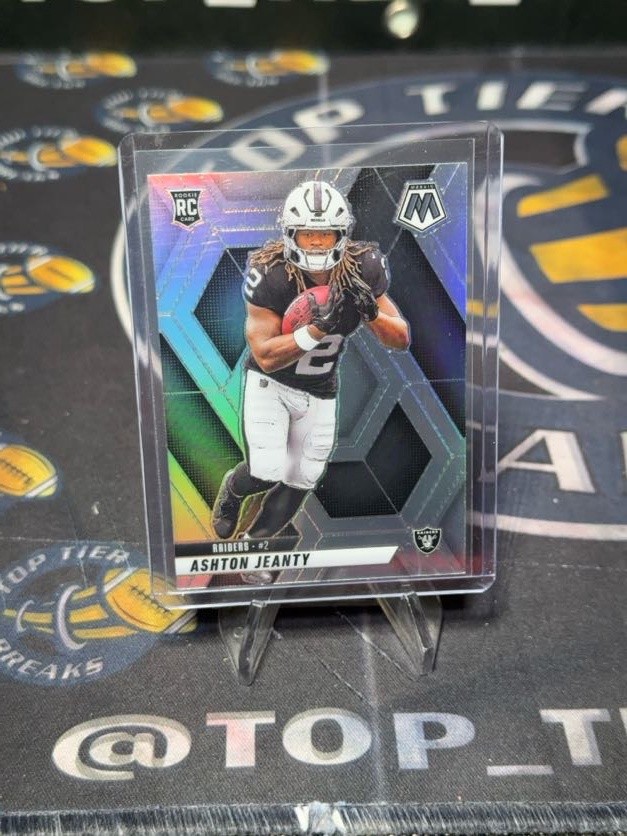 2025 Panini Mosaic #345 Ashton Jeanty Silver