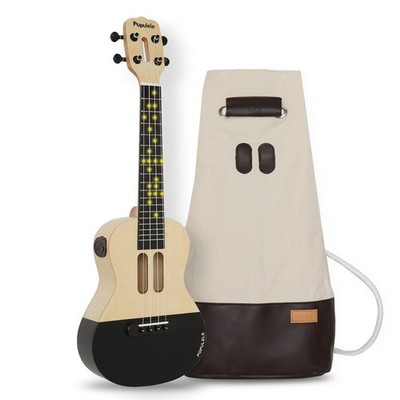 Concert Ukulele 23 Inch of Wood with APP Free Online Lessons for Beginner Adu...