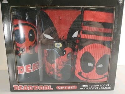 Marvel Deadpool Gift Box and Socks 