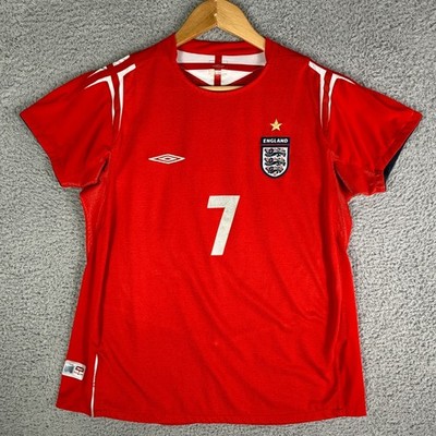 イングランド代表　ユニフォーム　AWAY アウェイ　2004 サッカー　ベッカム イングランド代表 ユニフォーム AWAY アウェイ 2004 サッカー