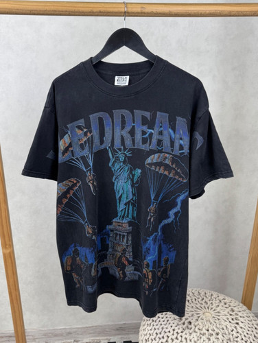 Vale Dream Vale Forever NYC invasion vintage print t shirt graphic size M