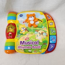 VTech Musical Rhymes Book Kids Baby Toddler Interactive Learning Educational Toy