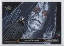 2015 Topps Star Wars Illustrated: The Empire Strikes Back Darth Vader #53 p9d
