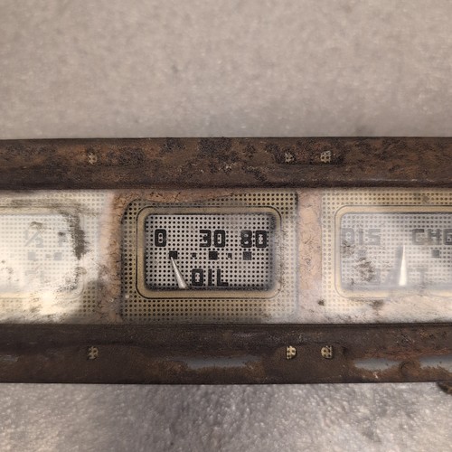 1942 - 1948 Ford Deluxe & Super Deluxe Gauge Cluster Mercury - Picture 3 of 7