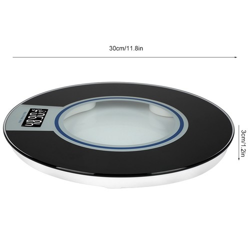 Household Round Digital Weighing Scales Backlight Display Health Body FI - Picture 2 of 8