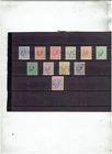NEDERLAND SERIE 1872/88 NO 19 T/M 29 GEBRUIKT