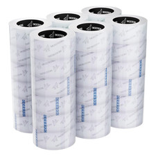 Industrial Grade Clear Packing Tape 36 Rolls - 110 Yards per Roll - 2" Wide X 2.