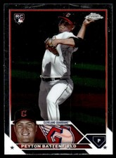 Peyton Battenfield RC 2023 Topps Chrome Update #USC102 Cleveland Guardians 28051