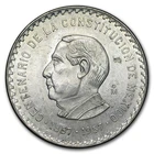 Photo of a 1957 Mexico 10 Pesos Silver from an eBay listing that sold on Dec 13, 2025