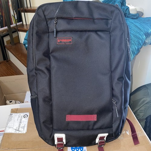 Timbuk2 OS One Love Laptop Backpack Charcoal Gray Padded Multiple Pockets