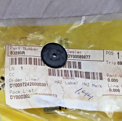 #ad #ad B3285R John Deere Washer Seal Gasket Machinery Equipment Tractor Heavy Duty Farm $2.09