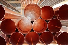 54mm copper tube - 750mm length