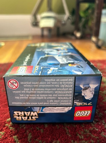NEVER OPENED 2001 Lego 7106 Droid Escape Retired Star Wars Set w/ C-3PO + R2-D2 - Picture 18 of 24