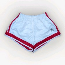 Adidas Spezial Glanz Nylon Shorts D5 Football Gym Pants Vintage Retro White Sports