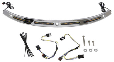 Custom Dynamics - CD-WT2-SEQ-14-C - Windshield Trim with LED Turn Signals,...