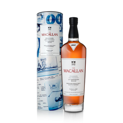 MACALLAN 18YO Diamonds Are Forever 55th Anniversary James Bond 007-2007 ABV45.5%
