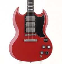 Gibson Custom Shop Les Paul SG Custom 61 Ferrari Red Used Electric Guitar 1999