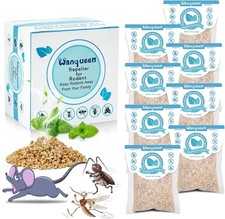 Vamoose Natural Rodent Repellent - 8 Pack Peppermint Oil - Mice & Rat Deterrent