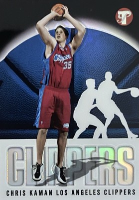 2003-04 Topps Pristine Rookie Refractor #/1999 CHRIS KAMAN Los Angeles Clippers