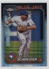 2024 Topps Chrome Prism Refractor Davis Schneider #290 0jk3