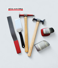 METAL FINISHING SET for PANEL BEATING, PANEL FORMING HAMMER, METAL FABRICATION