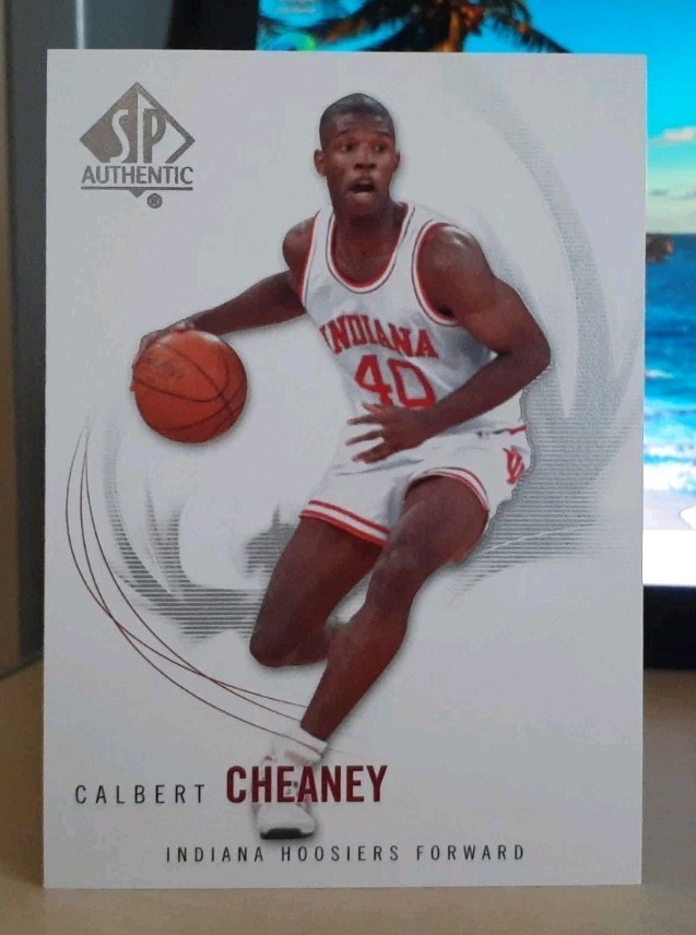 2010 SP AUTHENTIC BASKETBALL CARD CALBERT CHEANEY #66 INDIANA HOOSIERS