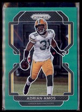 2021 Panini Prizm Green Prizm Adrian Amos Green Bay Packers #143
