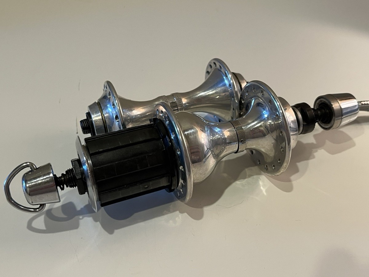 Campagnolo Record 8 Speed Hubs 32 Hole 130mm Spacing W/lockring | eBay