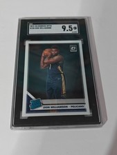 2019 Panini Donruss Optic #158 Zion Williamson Rookie SGC 9.5 0281
