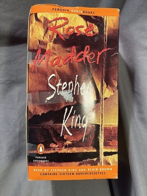 STEPHEN KING  Rose Madder   Audiobook Cassettes | Read by Author & Blair Brown