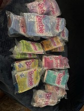 1992 McDonald's Happy Meal "Barbie with hair you can style" lot new in packaging