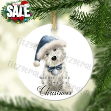 Westie Christmas Ornament - Wishing You A Pawfect Christmas - West Highland T...