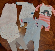 Lot Of 7 Pc Baby Girl 3-6 Months Clothes Caters The Childrens Place
