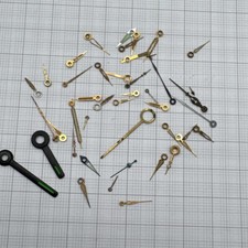 Konvolut Zeiger für Taschenuhren Spindeluhren Uhrmachernachlass # 29