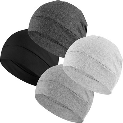 Fahrradmütze Unter Helm, Leichte Dünne Baumwollmütze für Herren und Damen, Pe...