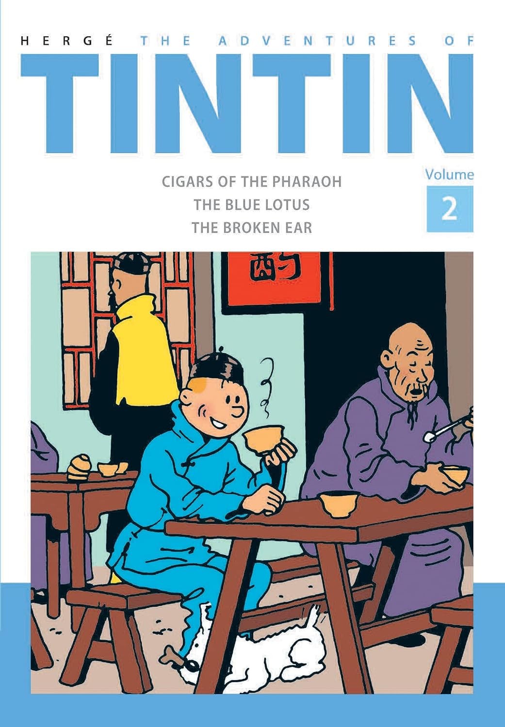 The Adventures of Tintin Volume 2 Omnibus Herge Hardback Comic Book