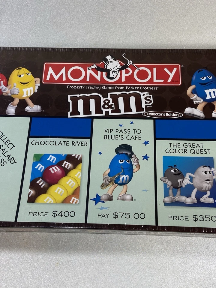 Vintage 2004 Monopoly M&M's Collector's Edition New Sealed Hasbro Parker Brother - Image 4 of 4